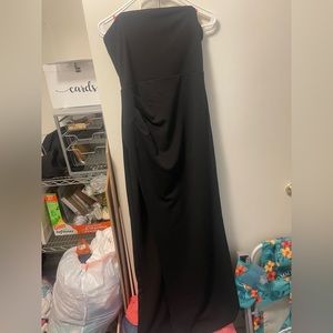 EUC Black Lulu’s strapless dress